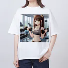 Show Timeの筋トレ女子 オーバーサイズTシャツ