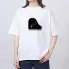 MIKA33のピアノキラキラ音符ちゃん Oversized T-Shirt