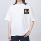 hiro4503のギリシア神話の女性 オーバーサイズTシャツ