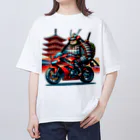 日本文化デザインショップのサムライ　スピードスター オーバーサイズTシャツ