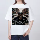 CLASSISのバイカースカル Oversized T-Shirt