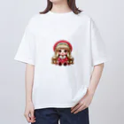 ミントキャンディのレトロなDOLL Oversized T-Shirt