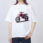 Bikers' Galleryのオフロードバイク デザイン モトクロス  オーバーサイズTシャツ