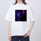 MISHIMAのピンクめな宇宙 オーバーサイズTシャツ