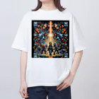 ドット屋のドット絵 ダークファンタジー オーバーサイズTシャツ