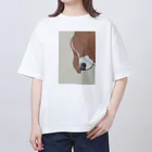 inunoteslaのイッヌ オーバーサイズTシャツ