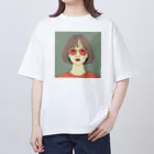  Tokyo City Girls catalogues のCity girl #3 サアヤ オーバーサイズTシャツ