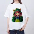 dramusumeのドラ娘！グリーン Oversized T-Shirt