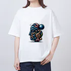 Fashion FactoryのFashion Factoryロゴ Oversized T-Shirt