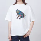 きらりのカエル Oversized T-Shirt