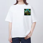 うりこみ屋のマヤの人々 Oversized T-Shirt