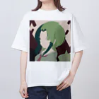 Riollaの緑の女の子 Oversized T-Shirt