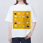 SUMIMART SUZURI店のお寿司づくし -えび- オーバーサイズTシャツ