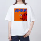 ゆる〜い動物ショップのAHAA!タコサン オーバーサイズTシャツ