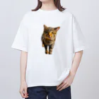 猫島のじかんのごめ～んにゃさい Oversized T-Shirt