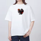 namidamakiのバスケごり オーバーサイズTシャツ