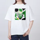 Mana AのカラフルTillandsia Oversized T-Shirt