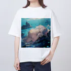 A.Mの海の世界でお昼寝 Oversized T-Shirt