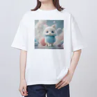 chan-takehaniの夢幻の猫界 オーバーサイズTシャツ