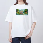 りおりるんの小熊 Oversized T-Shirt