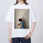 Minashのぼくのカッコいいポーズ オーバーサイズTシャツ