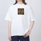 ３７４ショップのアールデコO オーバーサイズTシャツ