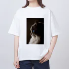 mochachachachaのもちゃ猫tee Oversized T-Shirt