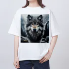 中村マコトのオオカミ　森の番人 Oversized T-Shirt