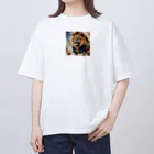 kentyanshopの勇気 Oversized T-Shirt