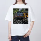 atoyuki_SHOPの鉄道デザイン　ato オーバーサイズTシャツ