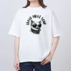 CRAVE MEAT SOUPの#drunk cat Oversized T-Shirt