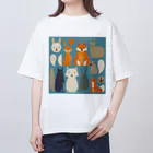 コラソンのお店のアニマルズ−２ Oversized T-Shirt