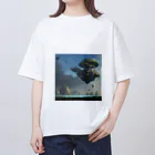 million-mindの浮く島 オーバーサイズTシャツ