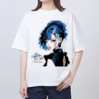 KUSUZINIA'S SHOPのSmoking Lady (Ver.2) Oversized T-Shirt