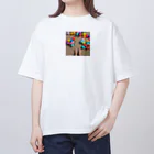 hitayakiの素足で歩く熱い砂浜 Oversized T-Shirt