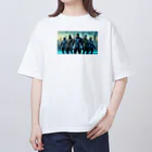 Animal_hero-457_AsukaYamamotoの未来のヒーローに変身したゴリラ Oversized T-Shirt