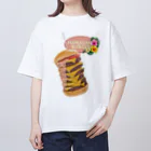 mei’s_atelier_shopのハワイアンバーガー改 オーバーサイズTシャツ