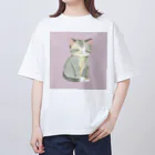 kakuzatoの子猫のこめちゃん オーバーサイズTシャツ