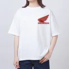 ysp1100のHONDAウィングマークです。 Oversized T-Shirt