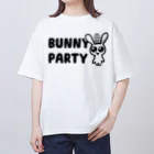 BUNNY PARTYのうさぎはぴょん Oversized T-Shirt