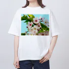 atelier_lapislazuliの桜 オーバーサイズTシャツ