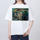 ちよかこ🕊️のおさかに オーバーサイズTシャツ