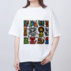 rightOneのアートタイム Oversized T-Shirt