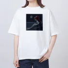 一兎風タウのヘスティア　ジャケットデザイン Oversized T-Shirt