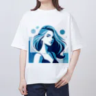 Original StyleのBlue Freedom Oversized T-Shirt