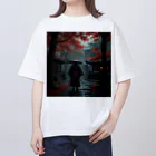 中村マコトの雨の中の侍 Oversized T-Shirt