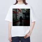 中村マコトの雨の中の侍2 オーバーサイズTシャツ