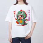 snow-birdのちびっこ怪獣 オーバーサイズTシャツ