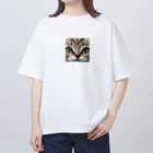 HIROICの近接子猫 Oversized T-Shirt