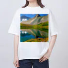 Rパンダ屋の「美しい風景」グッズ オーバーサイズTシャツ